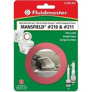 Fluidmaster Toilet Flush Valve Seal, For Mansfield 210, 211 Flush Valves 510M-001-P10